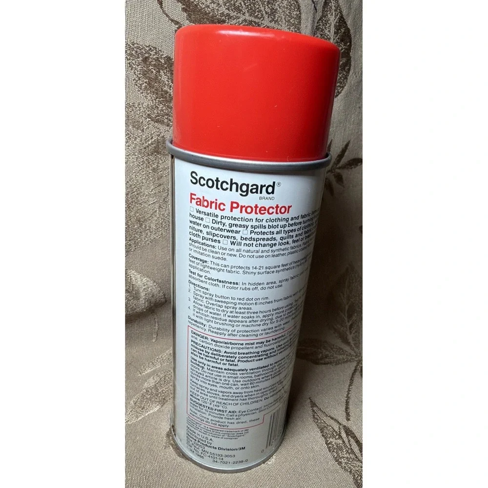 Scotch Gard Guard Protector Fabric Upholstery Old Formula 14 oz Full